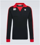Wales Bonner Paneled jersey polo top
