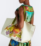 Alémais Island Cove printed cotton canvas tote bag