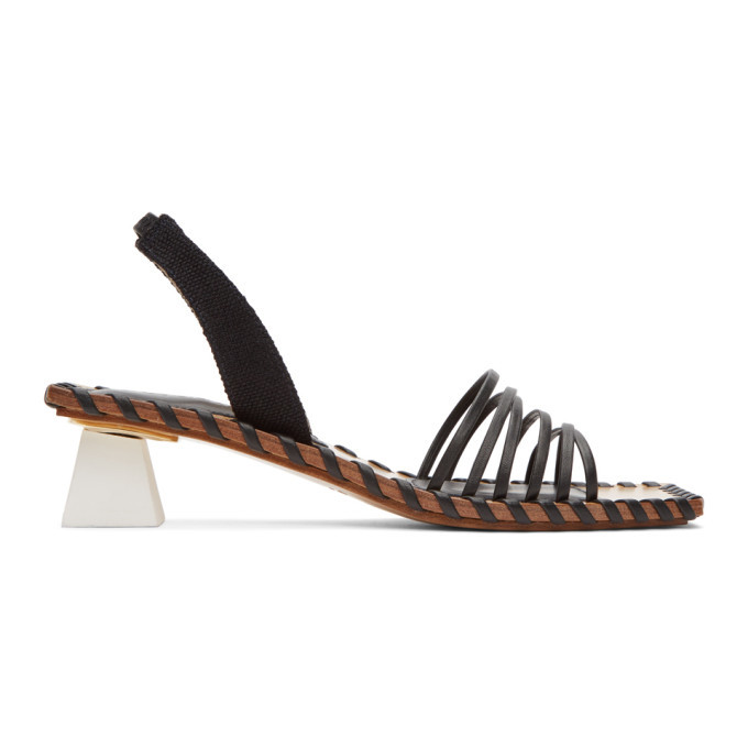 jacquemus black sandals