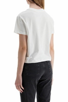 A. P.C. unisex boxy t-shirt in organic cotton white short sleeves White