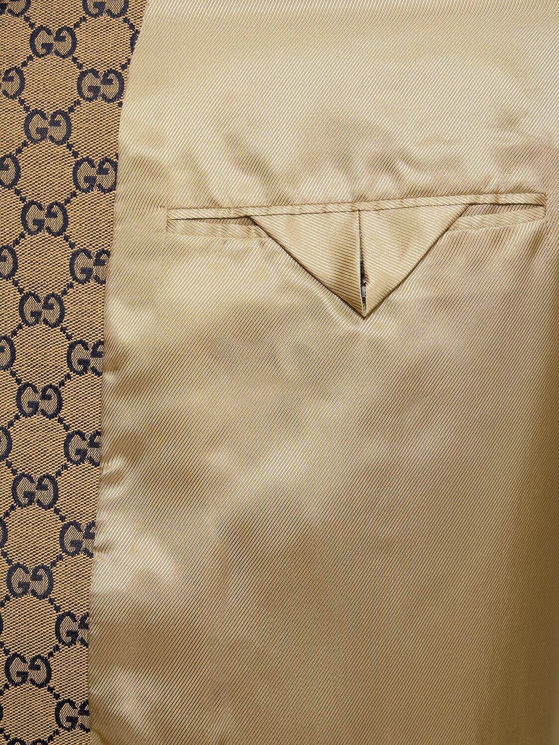 GUCCI - Gg Canvas Bomber Jacket