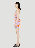Marco Rambaldi Mouth Knit Mini Dress