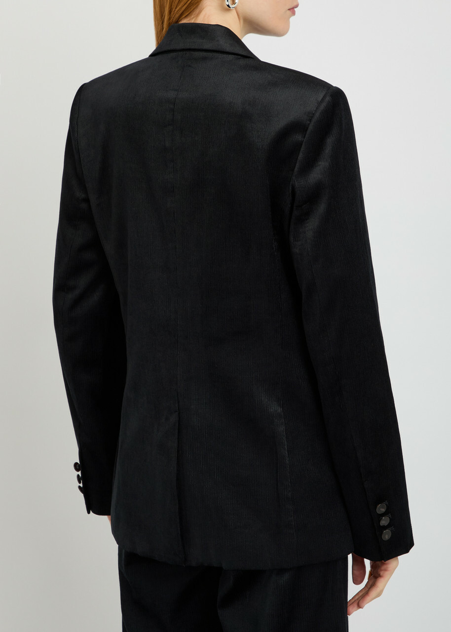 Vince Velvet-corduroy Blazer Black
