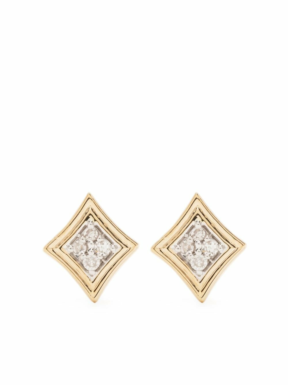 Adina Reyter 14K Yellow Gold Make Your Move Diamond Stud Earrings