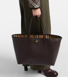 Burberry Reversible Burberry Check Medium leather tote bag