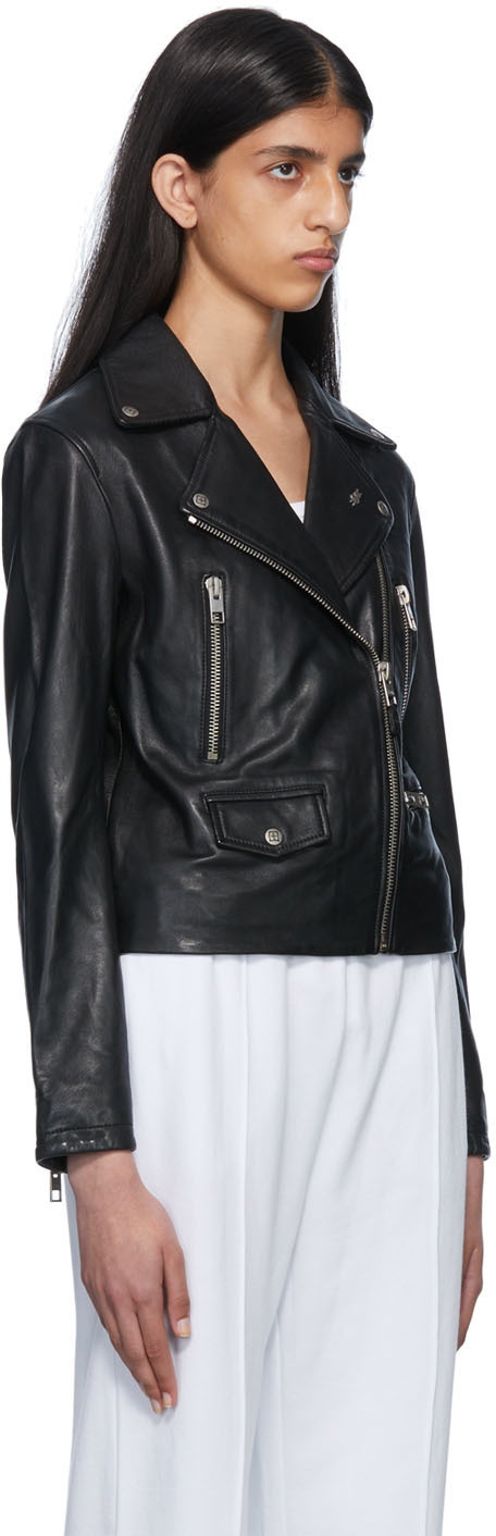 Buy Amplify Leather Jacket Black, Women's Jacket