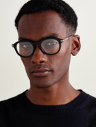 Dior Eyewear - DiorBlackSuitoR10I Round-Frame Acetate and Silver-Tone Metal Optical Glasses