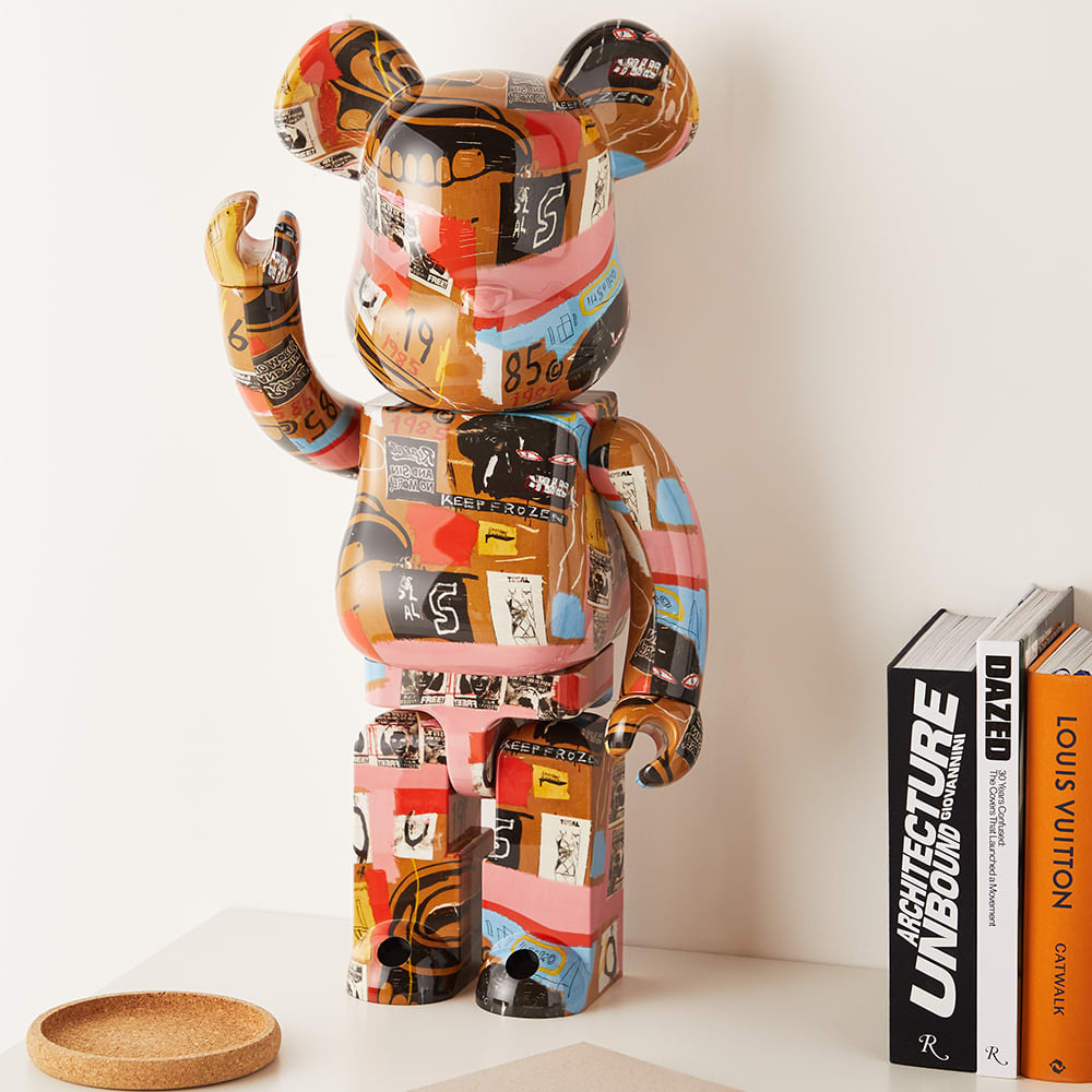 Medicom Andy Warhol × Jean-Michel Basquiat #2 Be@Rbrick in Multi