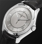 VACHERON CONSTANTIN - Fiftysix Automatic 40mm Stainless Steel and Alligator Watch, Ref. No. 4600E/000A-B442 - Silver