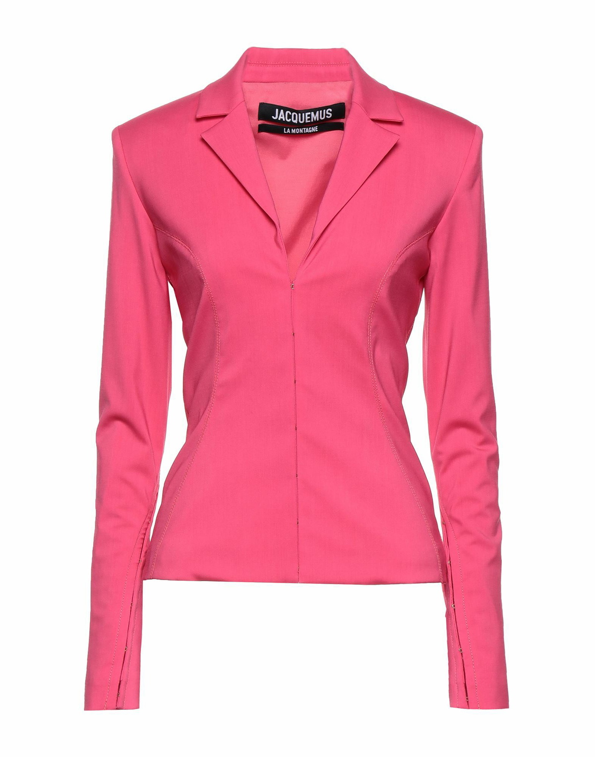Jacquemus Womens Blazer in Fuchsia