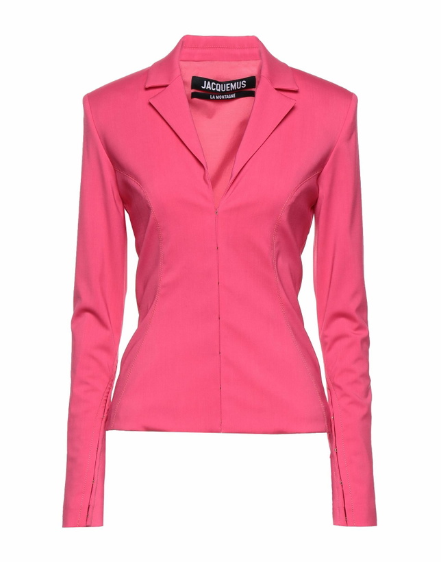 Photo: Jacquemus Womens Blazer in Fuchsia