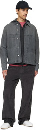 Stone Island Gray 4100006 Wash Denim Jacket