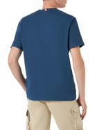 MC2 Saint Barth Man Cotton T-shirt With Finchè Cè Gin Cè Speranza Embroidery
