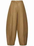 STELLA MCCARTNEY - Mid Rise Twill Wide Pants