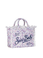 MC2 Saint Barth Betsy Cotton Canvas Colette Liberty Handbag |made With Liberty Fabric