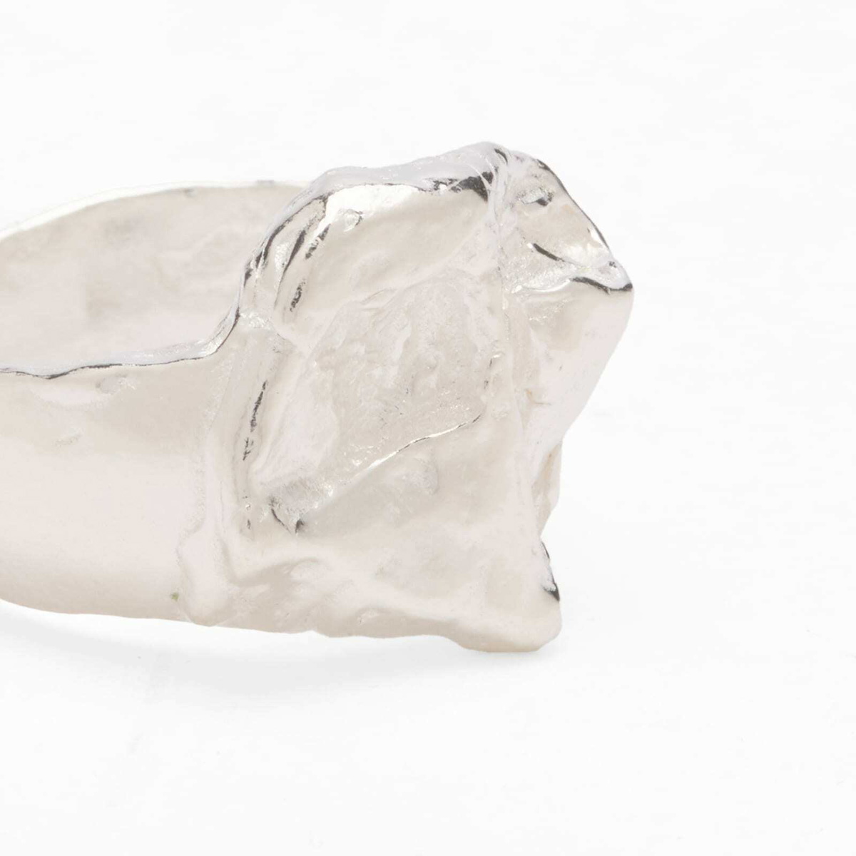 Simuero Men's Sello Vela Ring in Silver