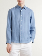 Aimé Leon Dore - Linen Shirt - Blue
