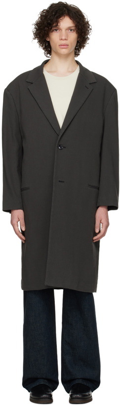 Photo: Lemaire Gray Chesterfield Coat