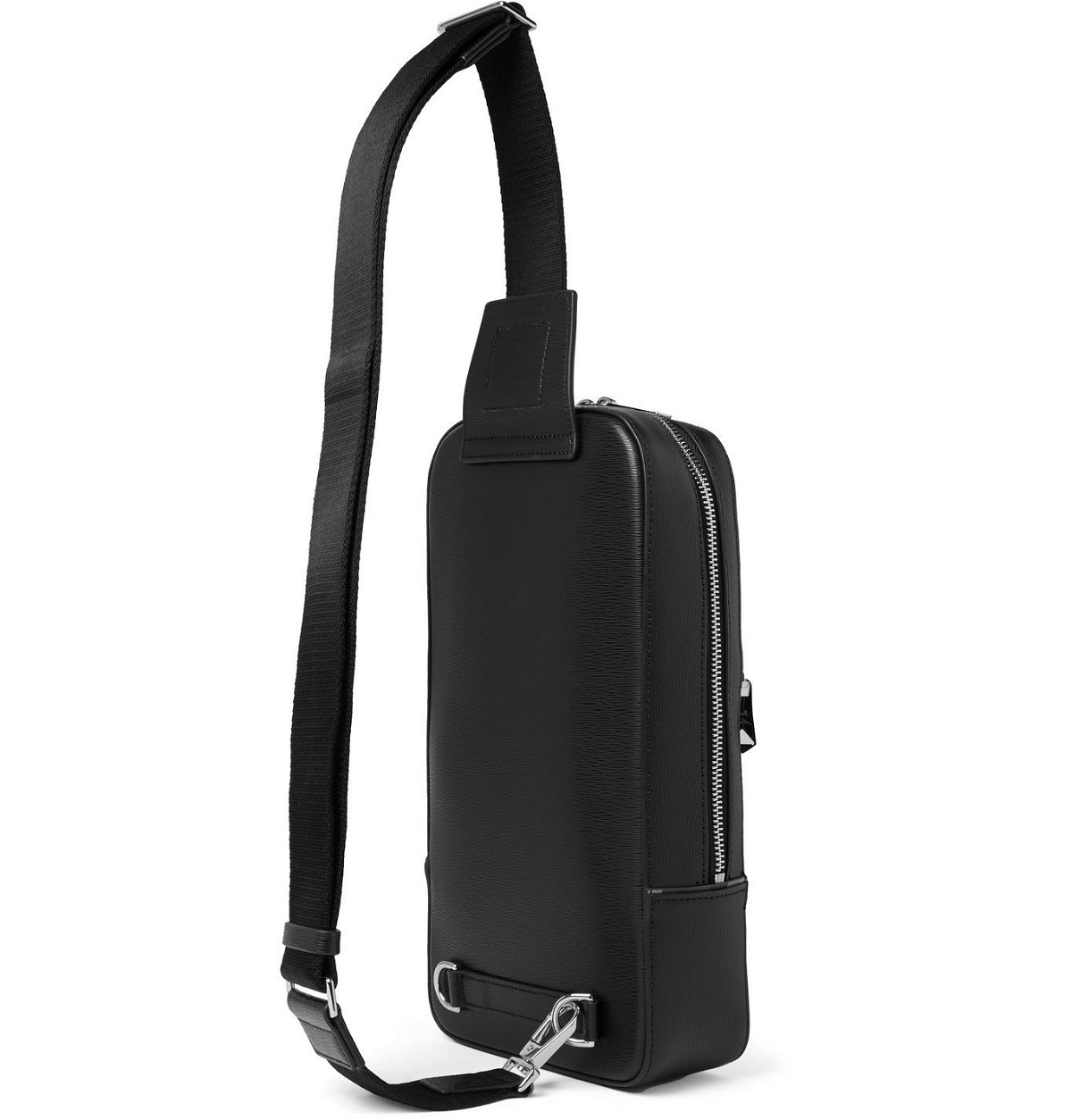 Paul Smith - Textured-Leather Sling Backpack - Black Paul Smith