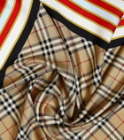Burberry Montage silk scarf
