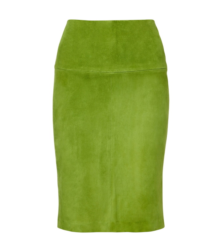 Photo: Stouls Gin suede midi skirt