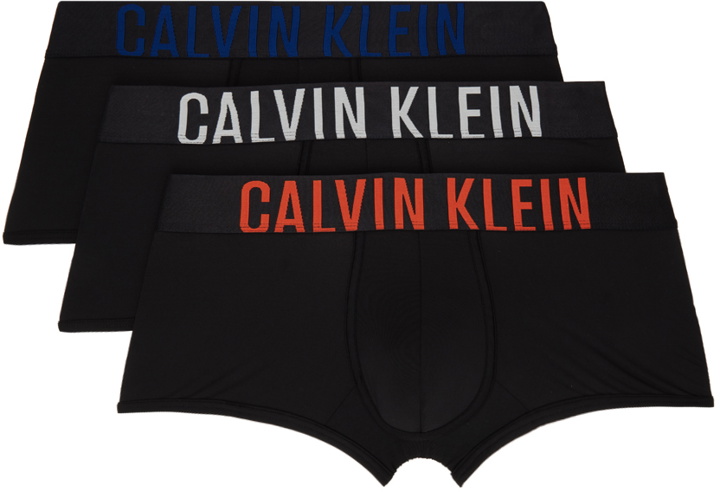 Photo: Calvin Klein Underwear Three-Pack Black Intense Power Boxers