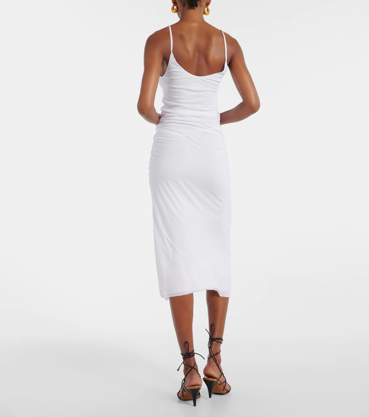 Khaite Leesel jersey slip dress