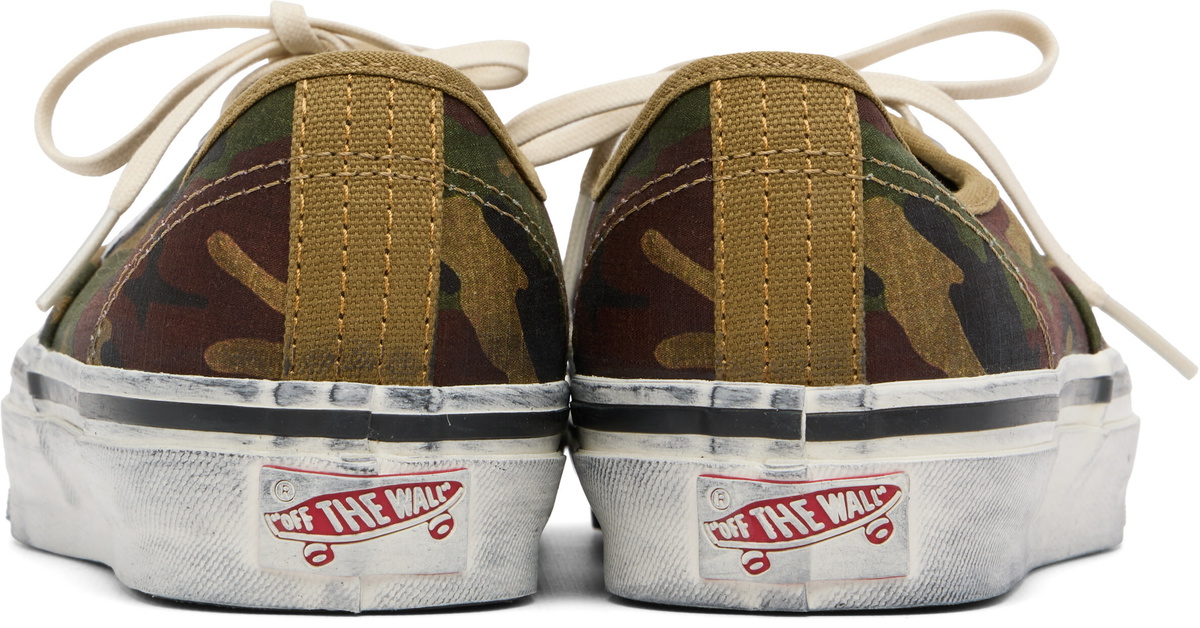 Vans Khaki Premium Authentic Sneakers