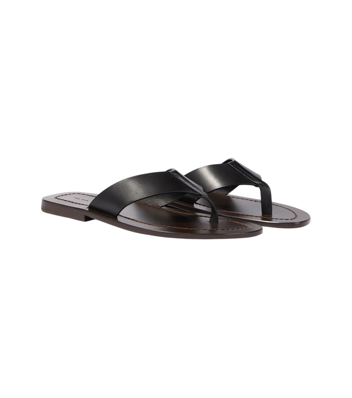 Photo: The Row Dan leather thong sandals