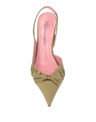 Blumarine Womens Pumps Khaki
