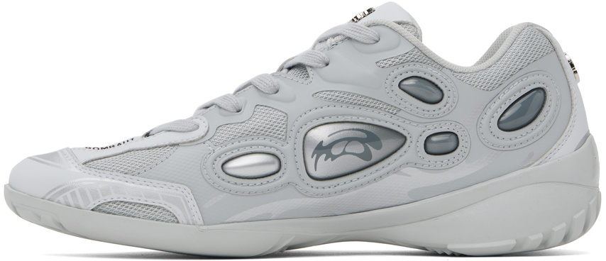 Rombaut Gray & Silver Proton Sneakers