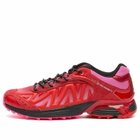 Salomon x Aries XT-Whisper Sneaker in Fiery Red/Fuchsia Pink/Black