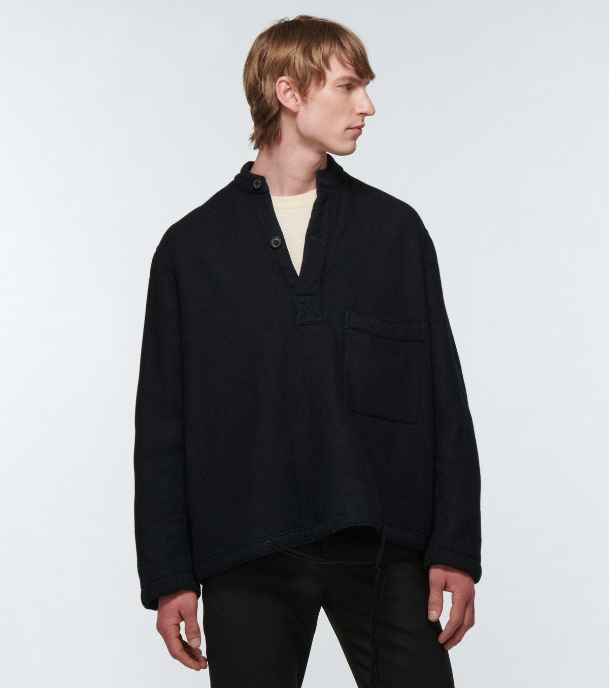 Maison Margiela - Wool overshirt jacket Maison Margiela