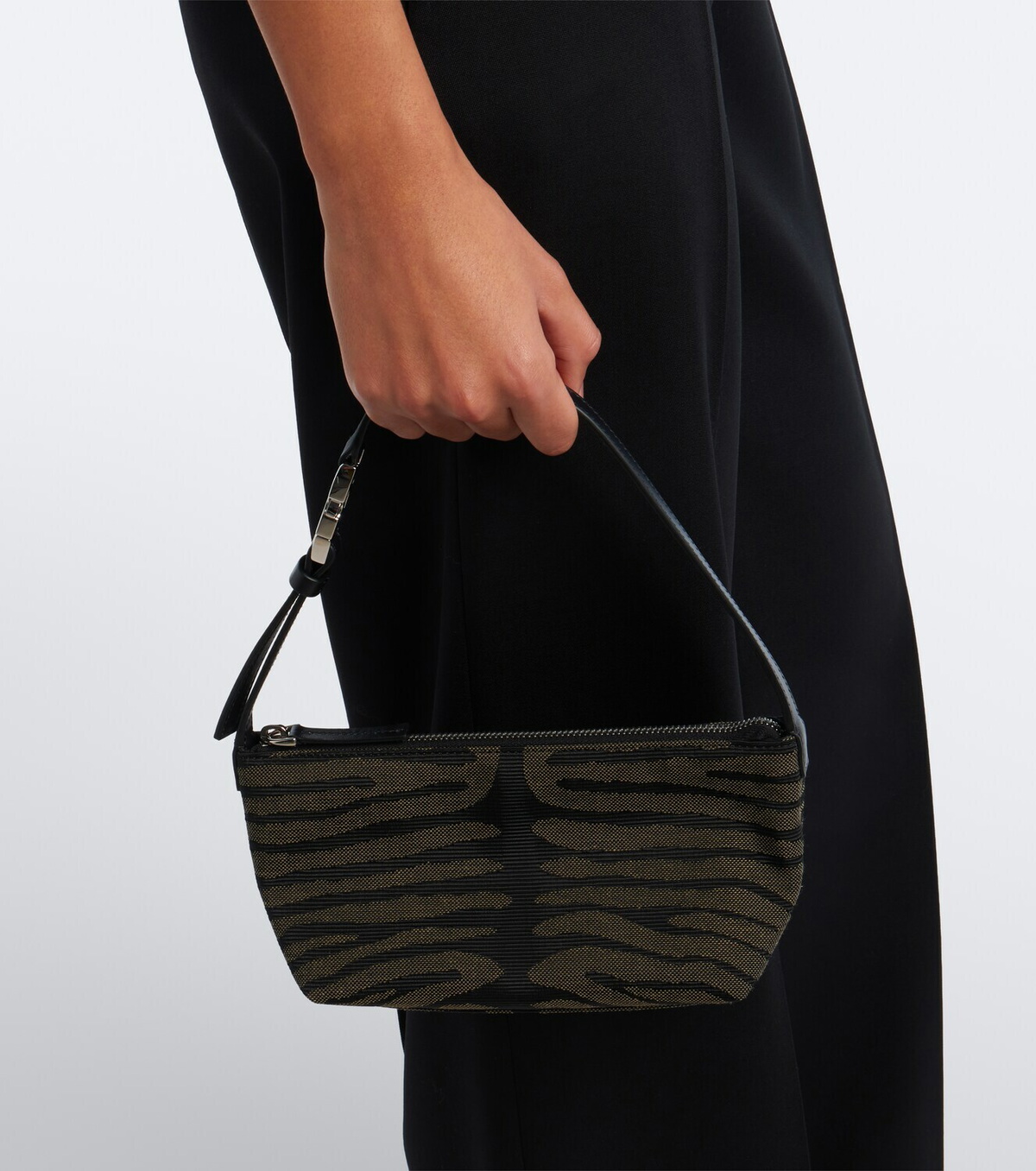Fendi Vanity Small jacquard shoulder bag