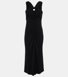 Diane von Furstenberg Neely halterneck jersey midi dress