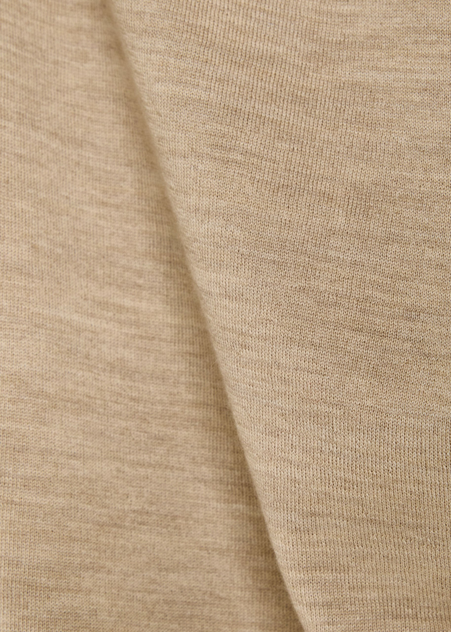 Anine Bing Moni Wool and Cashmere-blend Tank Taupe