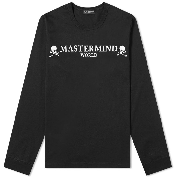 Photo: MASTERMIND WORLD Long Sleeve Printed Skull Tee