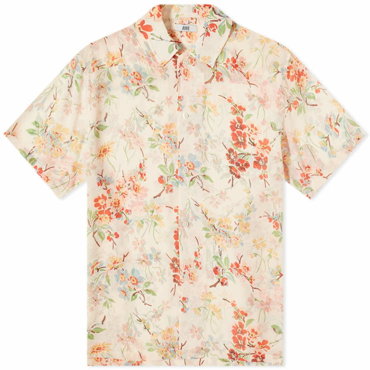 Photo: Bode Men's Flowering Crabapple Vacation Shirt in Multi