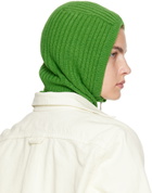 OPEN YY Green Zip Balaclava