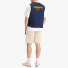 Neighborhood Men's Padded Work Vest in Navy
