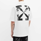 Off-White Men's Caravaggio Arrow Holiday Shirt in White