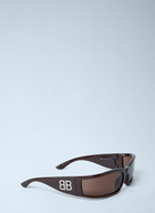Balenciaga Sunset Rectangle Sunglasses