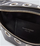 Alexander McQueen - Biker embellished leather belt bag