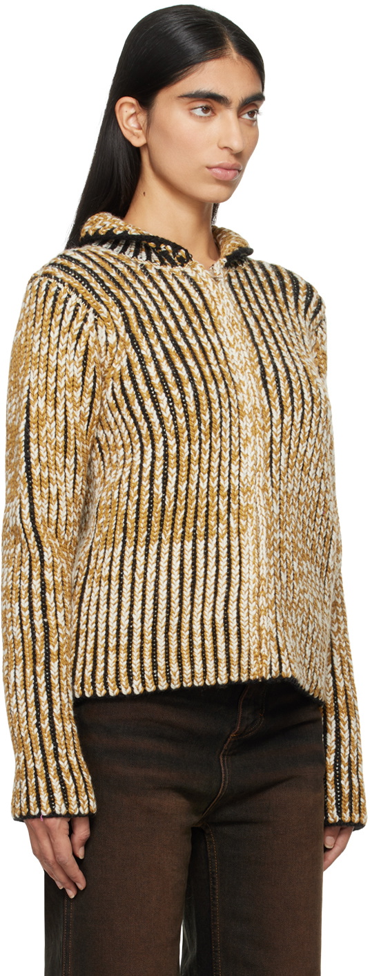 Eckhaus Latta Yellow Chalet Sweater