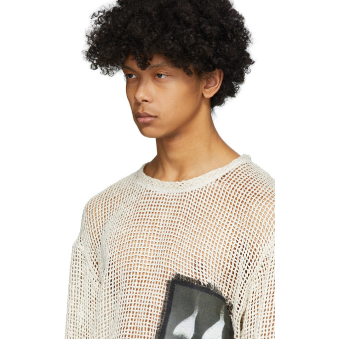 Worstok Off-White Rope Sweater