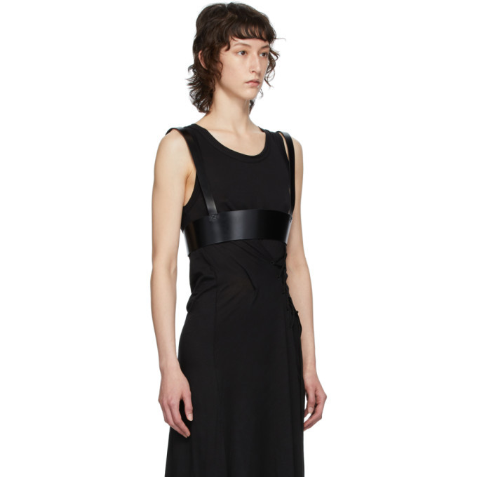 Ann Demeulemeester Black Kenya Suspender Bustier Ann Demeulemeester