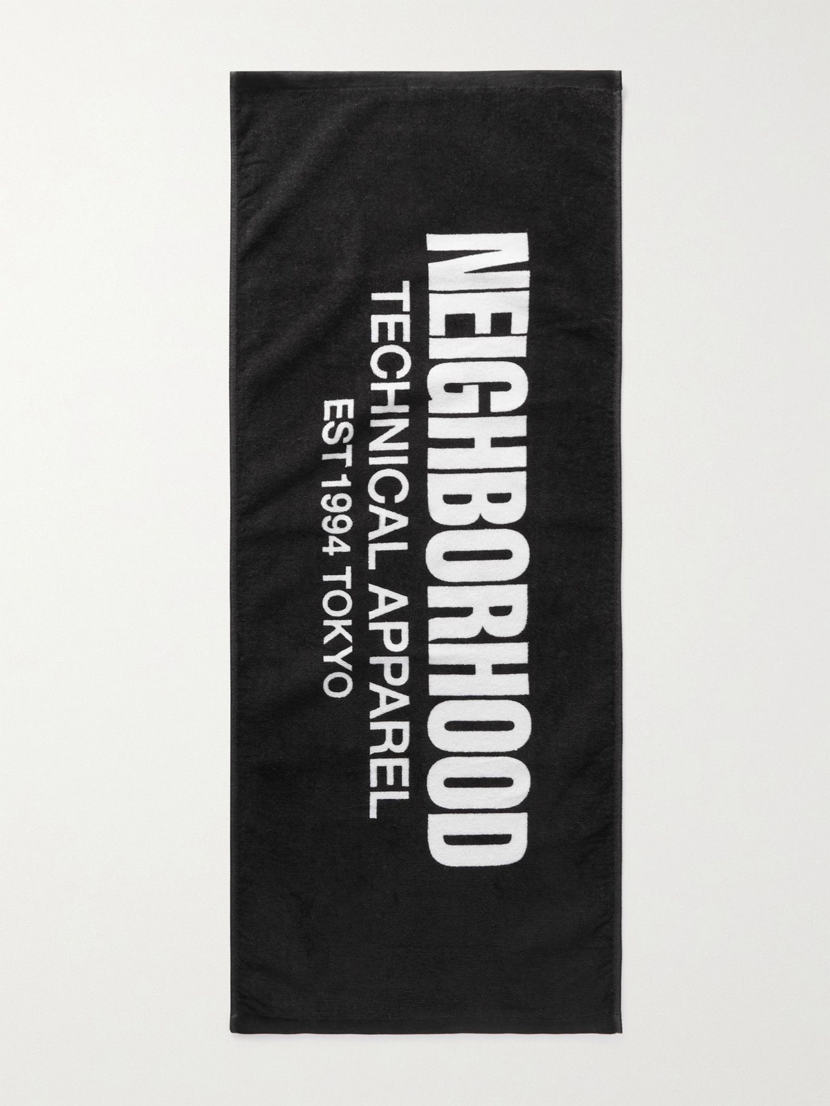 Neighborhood - Logo-Print Cotton-Terry Face Towel Neighborhood