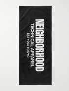 Neighborhood - Logo-Print Cotton-Terry Face Towel