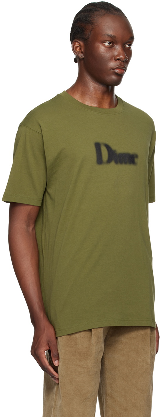【DIME】Classic Blurry T-Shirt / Dark Olive Dime | Classic Blurry Shirt - Dark Olive – THIS Skateshop