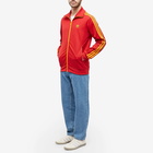 Adidas Men's 3 Stripe 'Spain' Track Top in Red/Gold